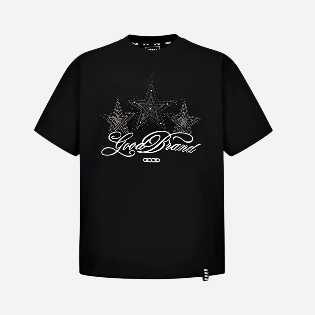 GOODBRAND SILVER STAR RHINESTONE TEE - Image 3