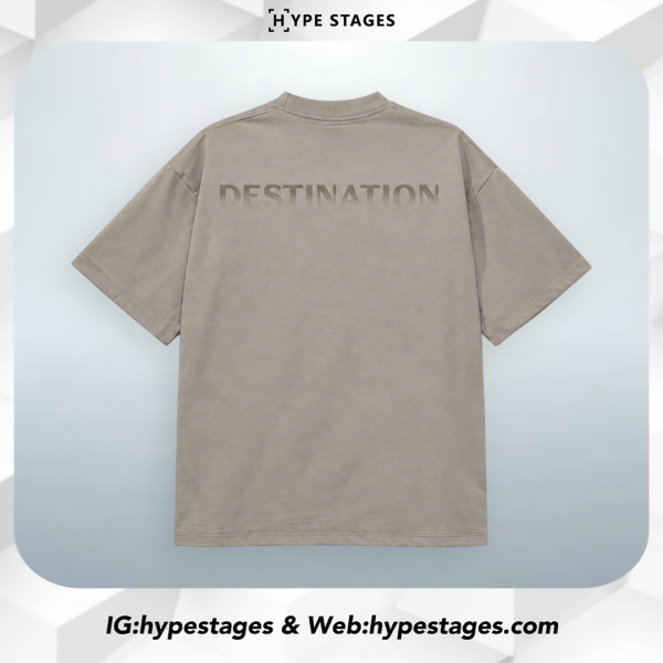 DESTINATION FADED LOGO TEE