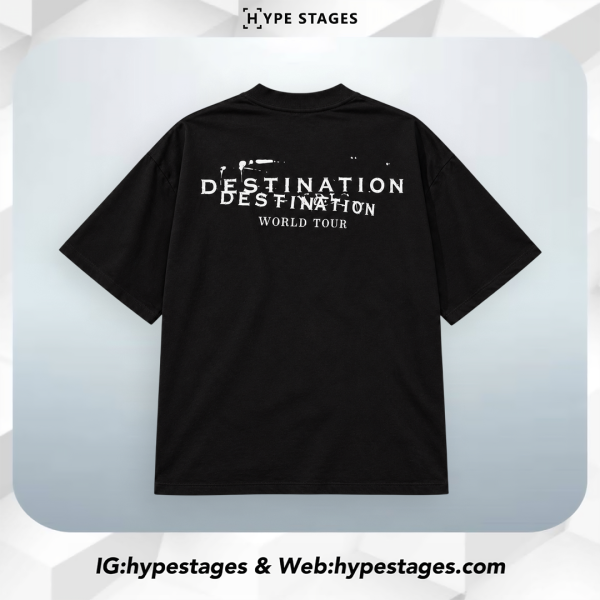 DESTINATION OVERLAPPED LOGO TEE